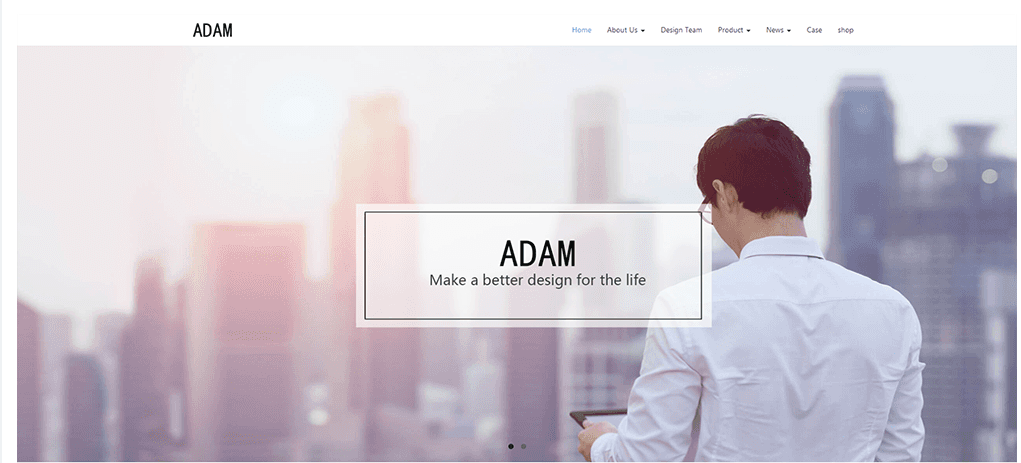 日用品銷售公司響應式網站